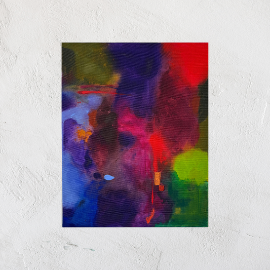 Echoes of Familiarity, 9" x 12"