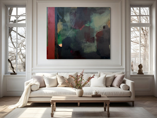 The Unknown, 56 x 70 in