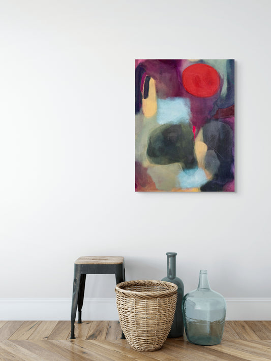 Where It Breaks, 36 × 24 in