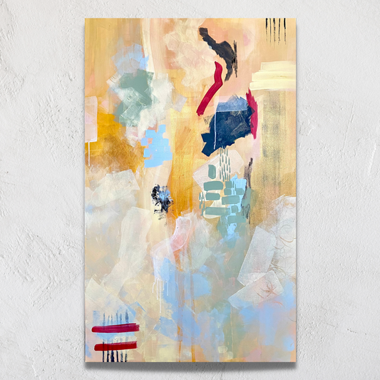 A Day In The Life: 12:00 pm, 48" x 30"