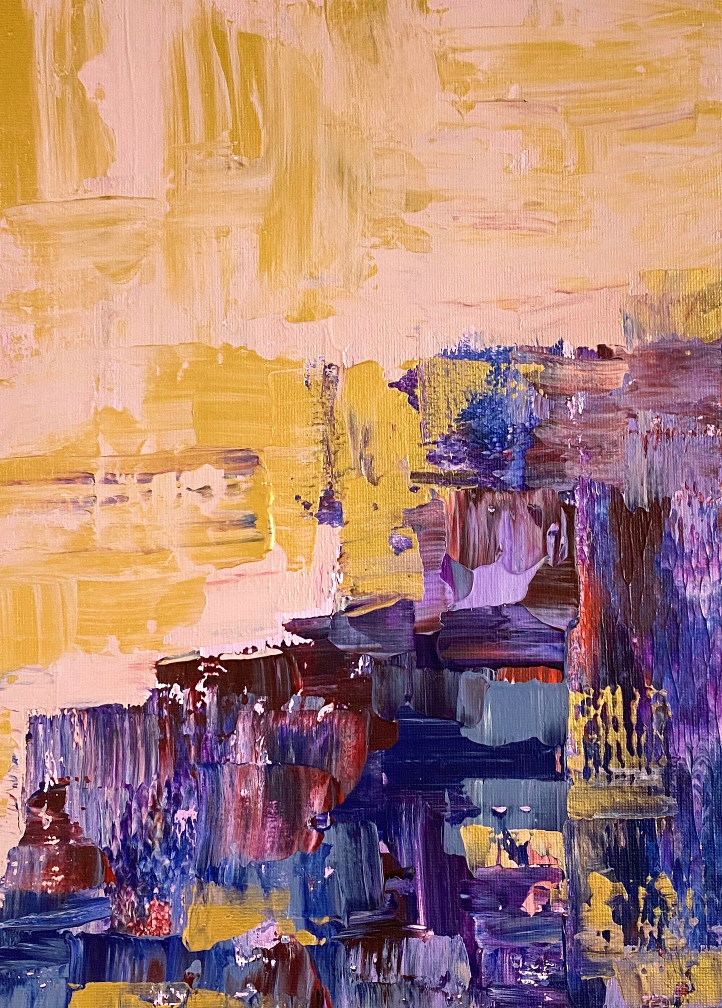 Red Wine Holidays 1- Small Canvas