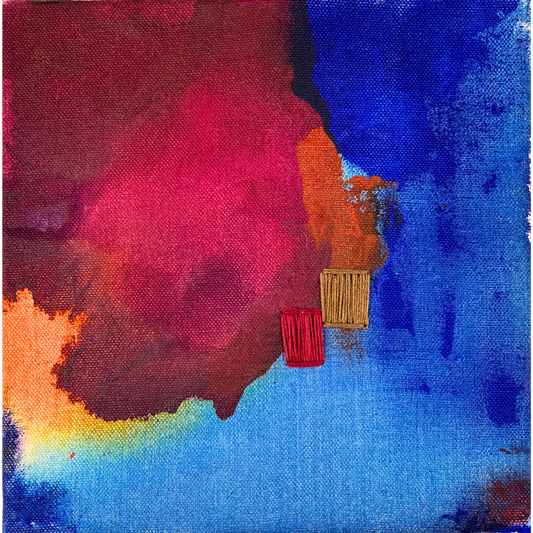 Between Stillness and Motion, 8" x 8"