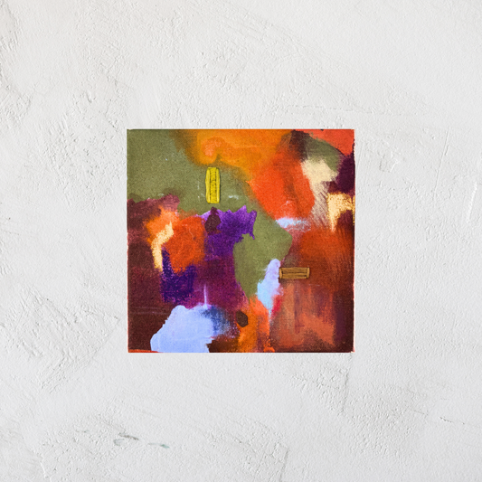 Soft Geometry, 8" x 8"