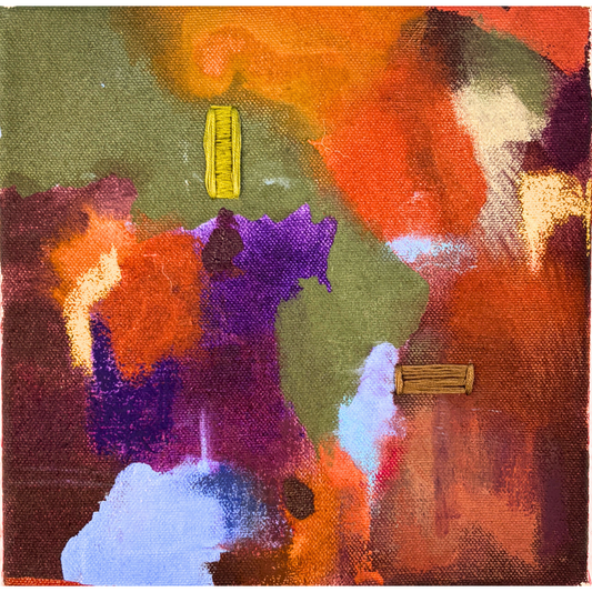 Soft Geometry, 8" x 8"