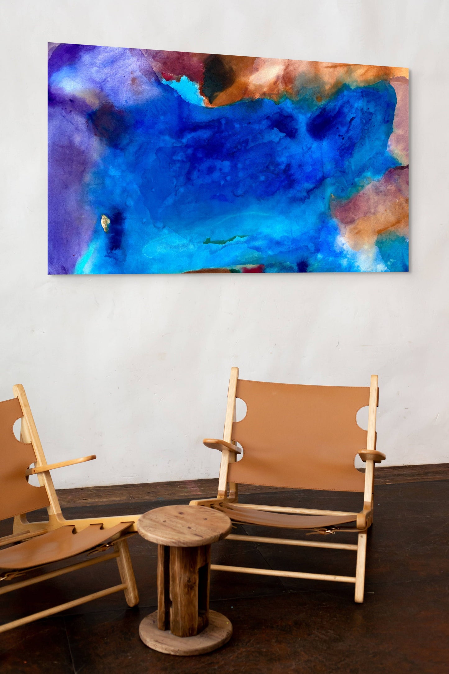 Holding the Unknown, 31 × 54 in