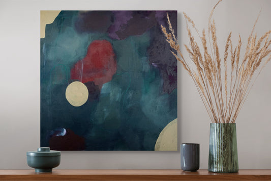 What Remains, 24 × 24 in