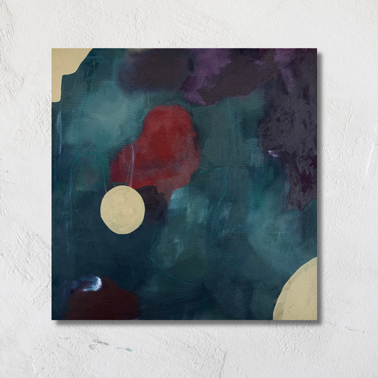 What Remains, 24 × 24 in