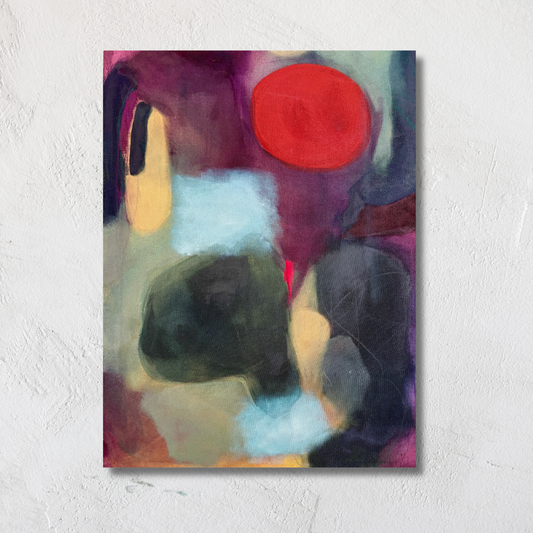 Where It Breaks, 36 × 24 in