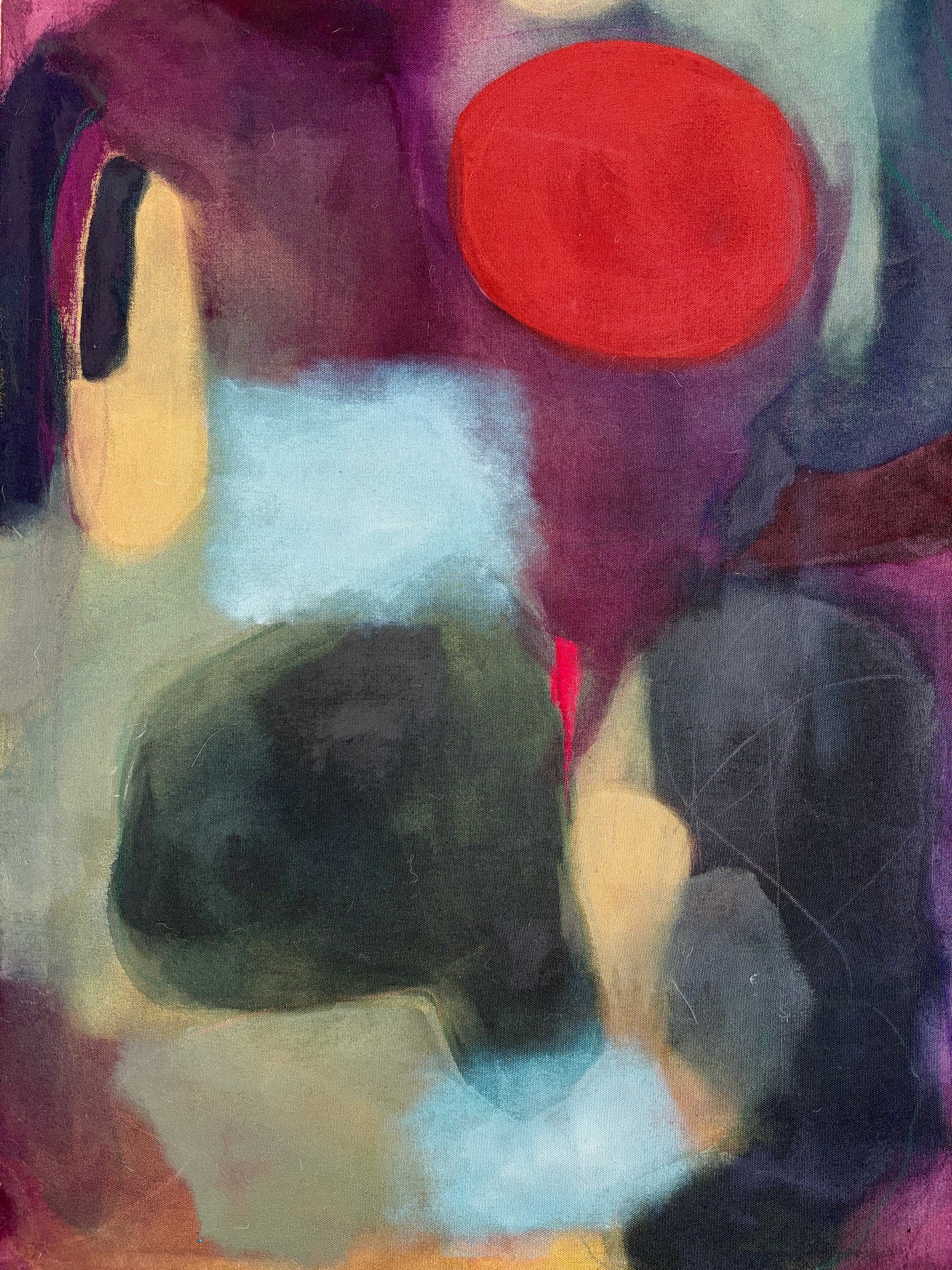 Where It Breaks, 36 × 24 in