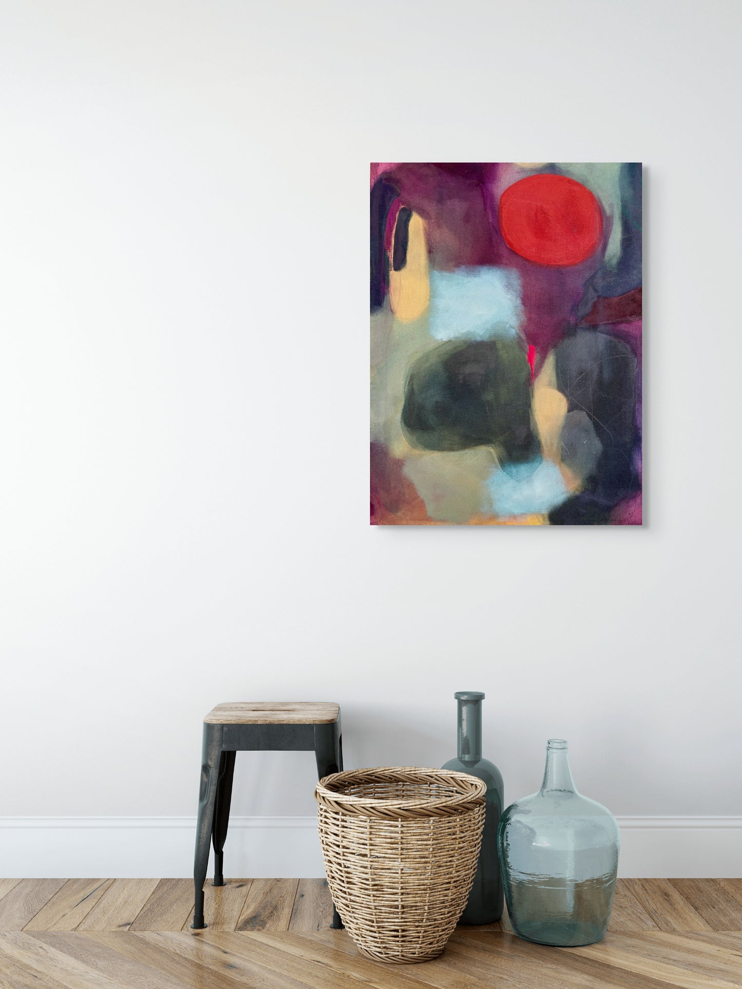 Where It Breaks, 36 × 24 in