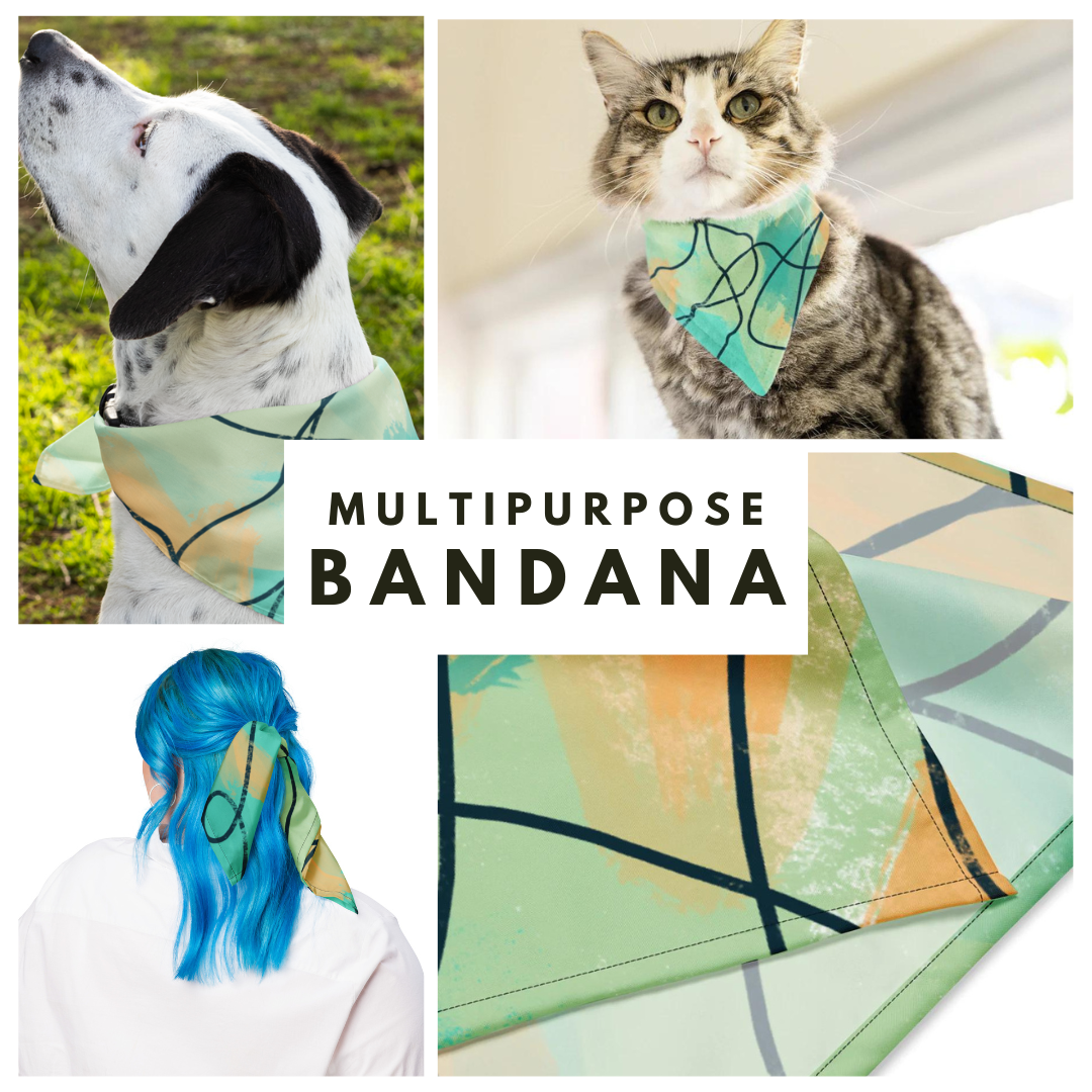 Ocean Sunset- Multipurpose Bandana