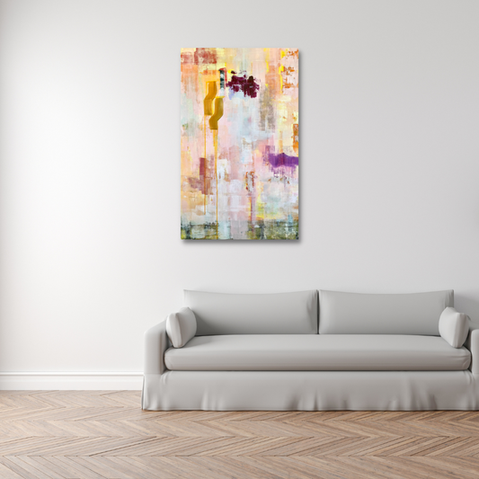 A Day in the Life: 6:00 AM, 48 × 30 in