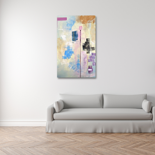 A Day in the Life: 7:00 PM, 48 × 30 in