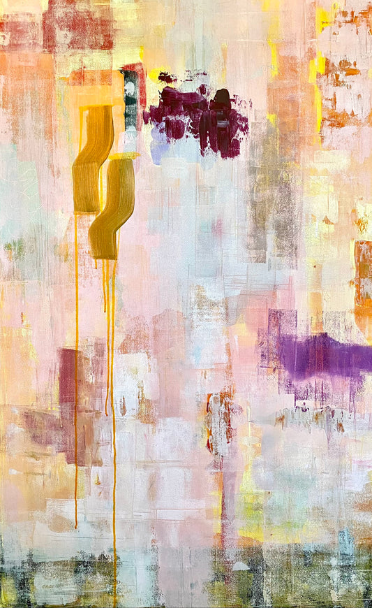 A Day In The Life: 6:00 am, 48" x 30"