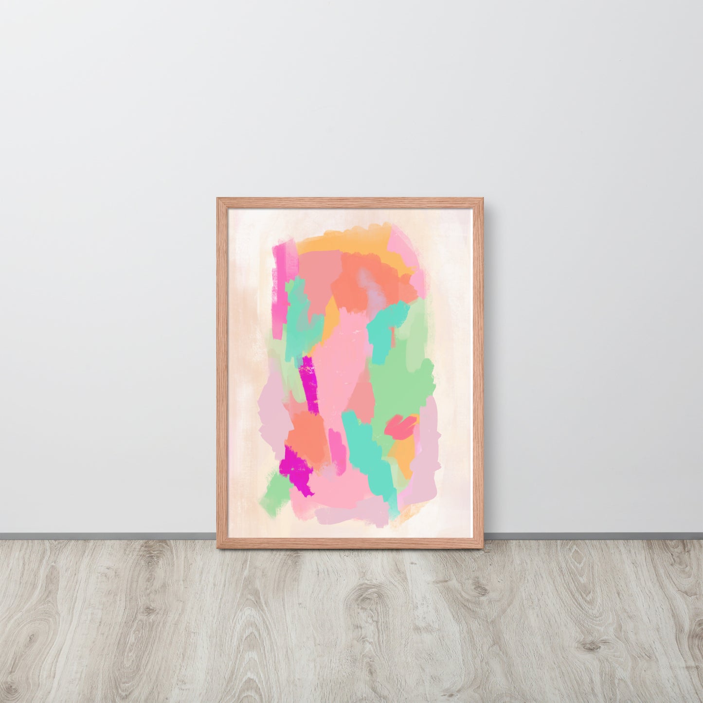 Colorful Skin 12- Limited Print with Frame